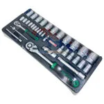 CAISSE A DOUILLE 1/2 1/4 34 PCS TOPTUL