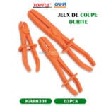 JEUX DE COUPE DURITE 3PCS TOPTUL