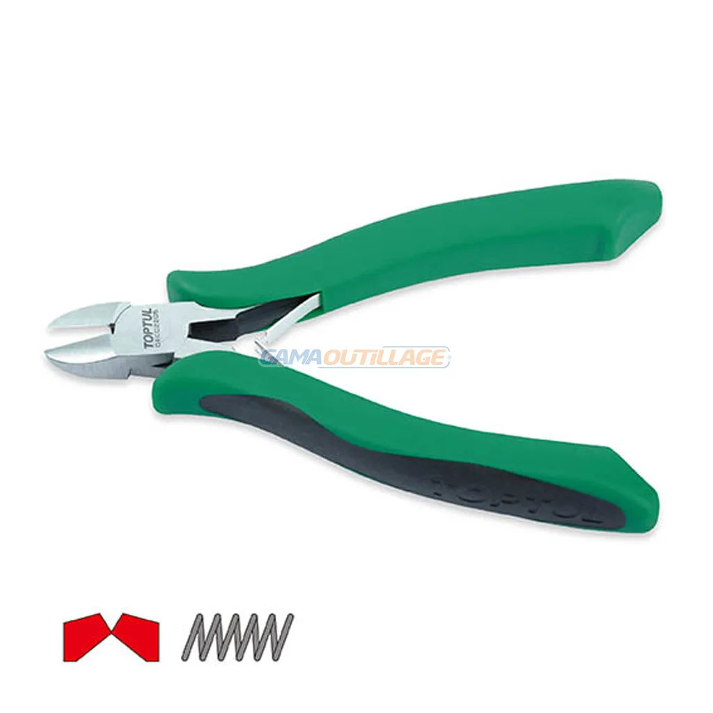 PINCE COUPANTE DIAGONALE 5" TOPTUL – Image 3