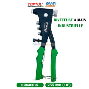 RIVETEUSE A MAIN INDUSTRIELLE TOPTUL