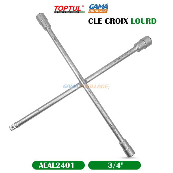 CLE CROIX 3/4" LOURD TOPTUL