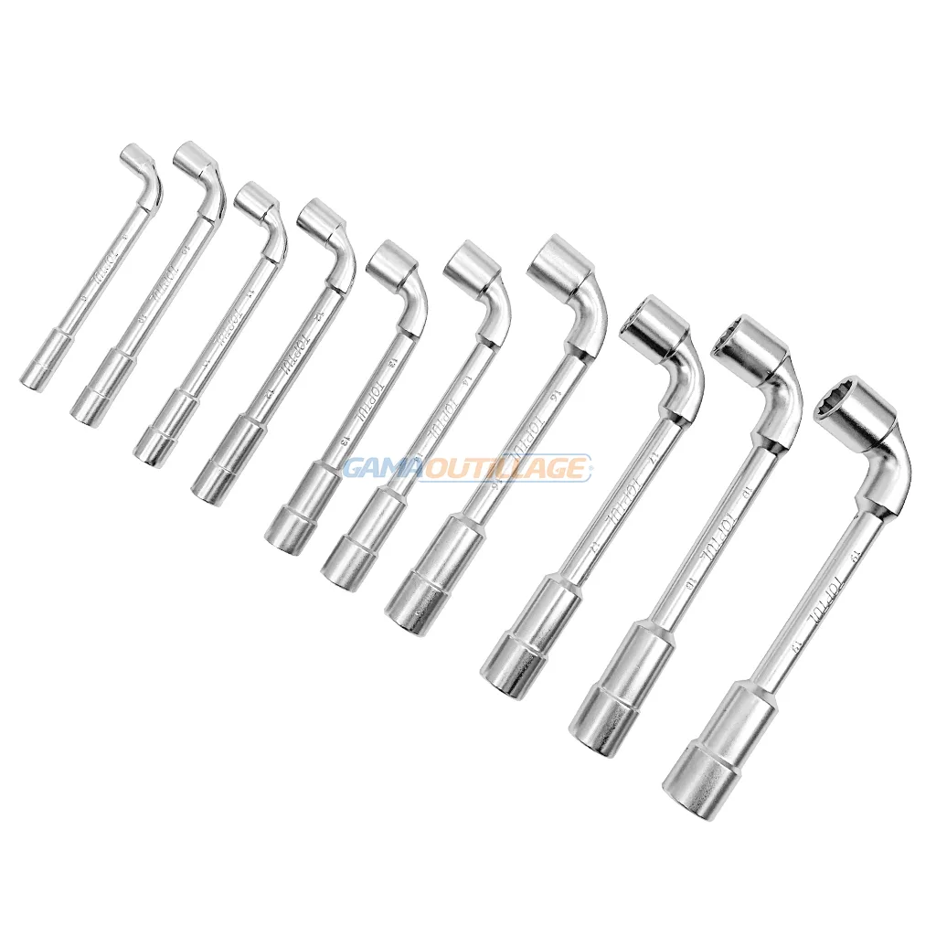 GAAT1002-GAMAOUTILLAGE-03 JEUX CLE A PIPE 10 PCS TOPTUL