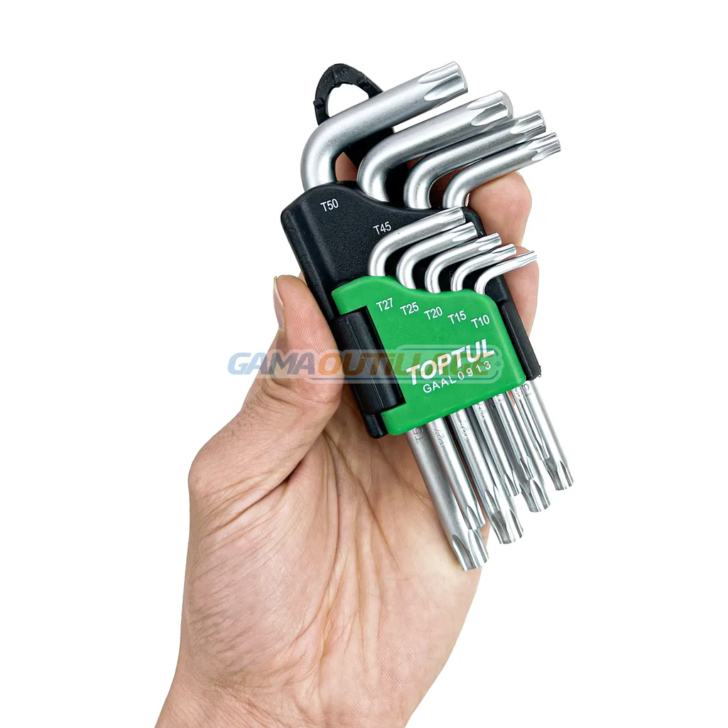 JEUX CLE TORX 09 PCS PM TOPTUL – Image 2