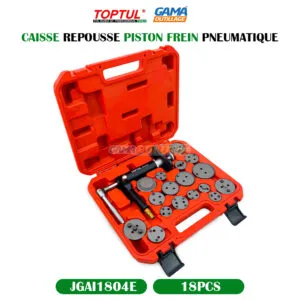 CAISSE REPOUSSE PISTON FREIN PNEUMATIQUE 18PCS TOPTUL