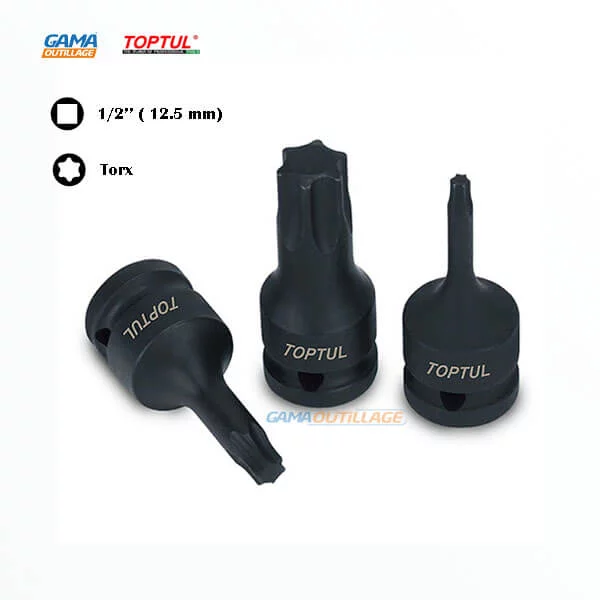 DOUILLE 1/2 TORX A CHOC TOPTUL prix dz