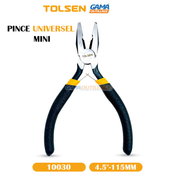 PINCE UNIVERSEL 4.5" MINI TOLSEN