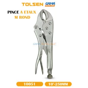 PINCE A ETAUX 10" M ROND TOLSEN