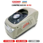 COMPRESSEUR AUTO 12V/220V 276W CROWN – Image 5