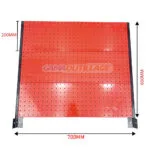 PANNEAU A CHARIOT ROUGE 3* 0.2M*0.7M – Image 2