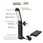 TORCHE led RECHARGEABLE TOPTUL