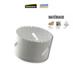 SCIE CLOCHE BI-METAL 8% DE COBALT DIAGER