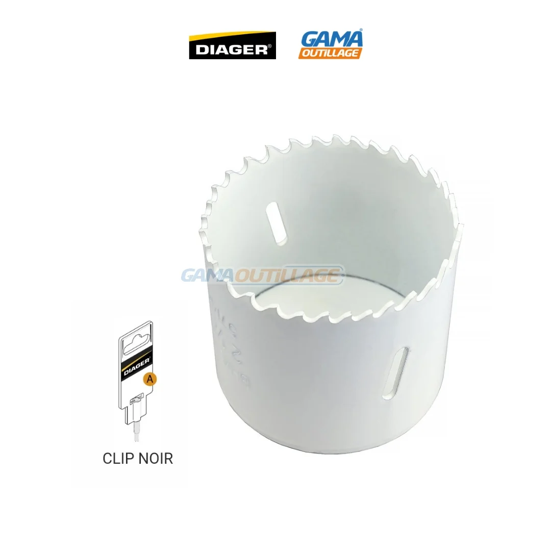 SCIE CLOCHE BI-METAL 8% DE COBALT DIAGER