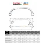 JEUX CLE DEMI LUNE 05PCS TOPTUL