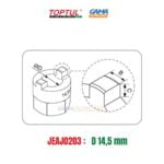 DOUILLE A ECROU DE JAMBE DE FORCE 0203 TOPTUL