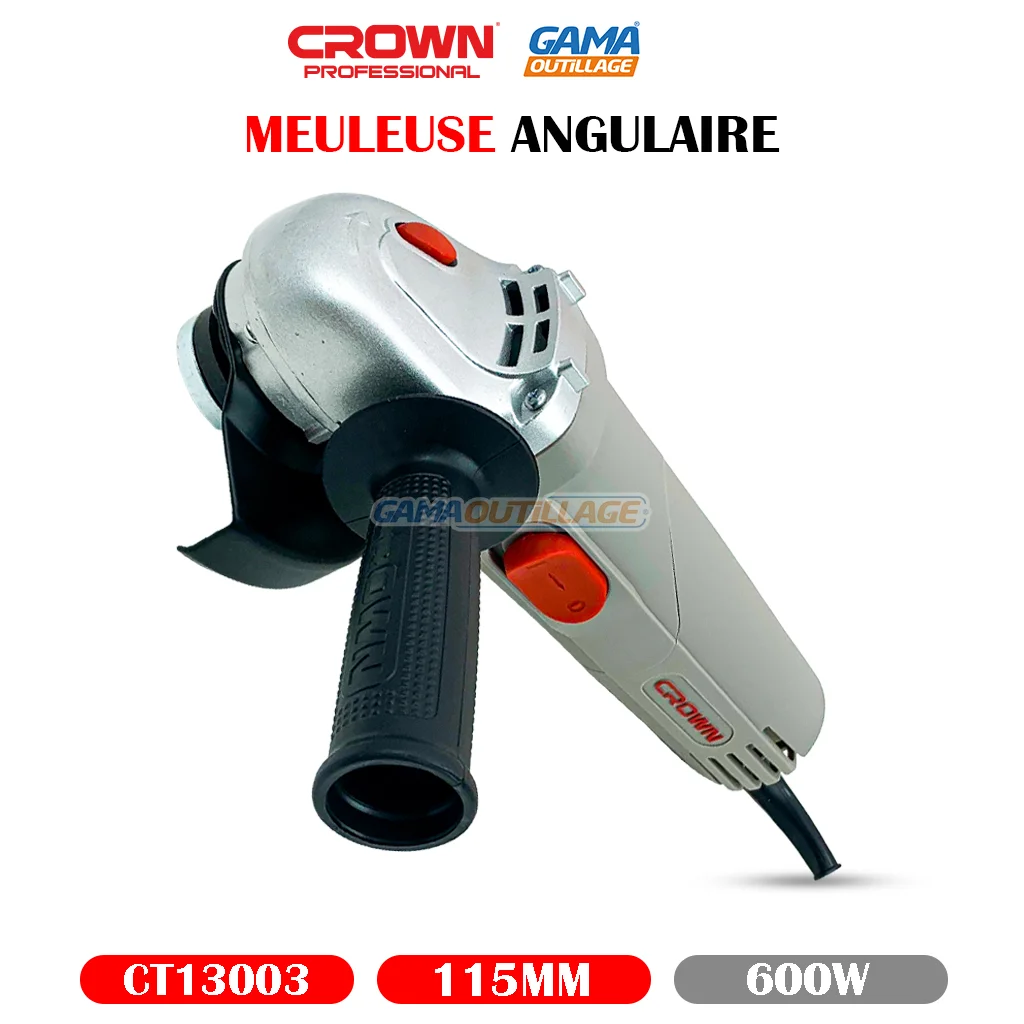 MEULEUSE 115MM 600W CROWN