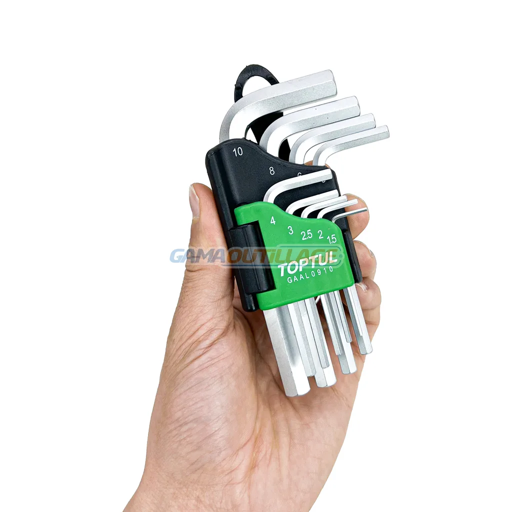 JEUX CLE ALLEN 09PCS PM TOPTUL – Image 2