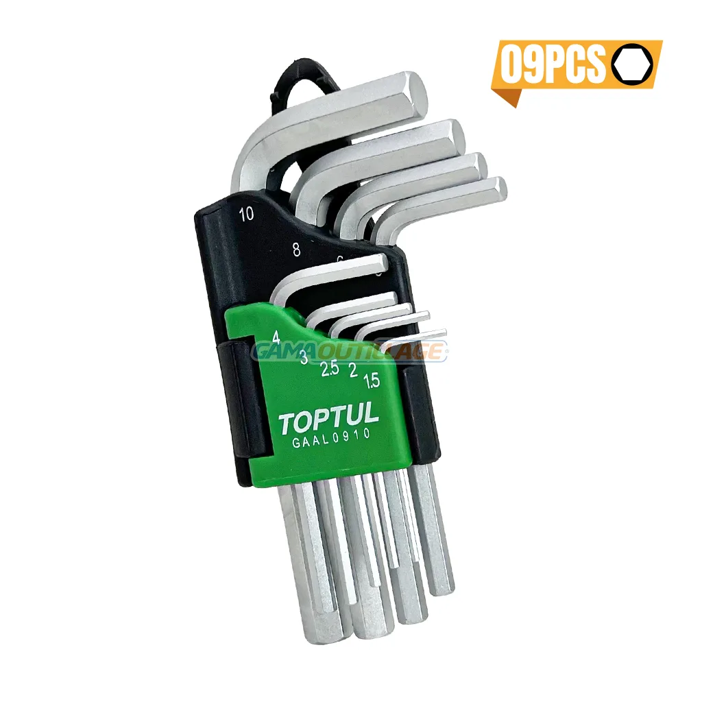 JEUX CLE ALLEN 09PCS PM TOPTUL – Image 1