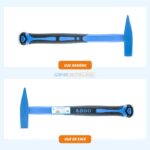 MARTEAU MANCHE PLASTIQUE 300GR BLEU TA – Image 2