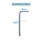 CLE ALENE 3.5MM COURTE TOPTUL – Image 3