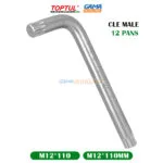 CLE MALE 12 PANS M12*110 TOPTUL – Image 5