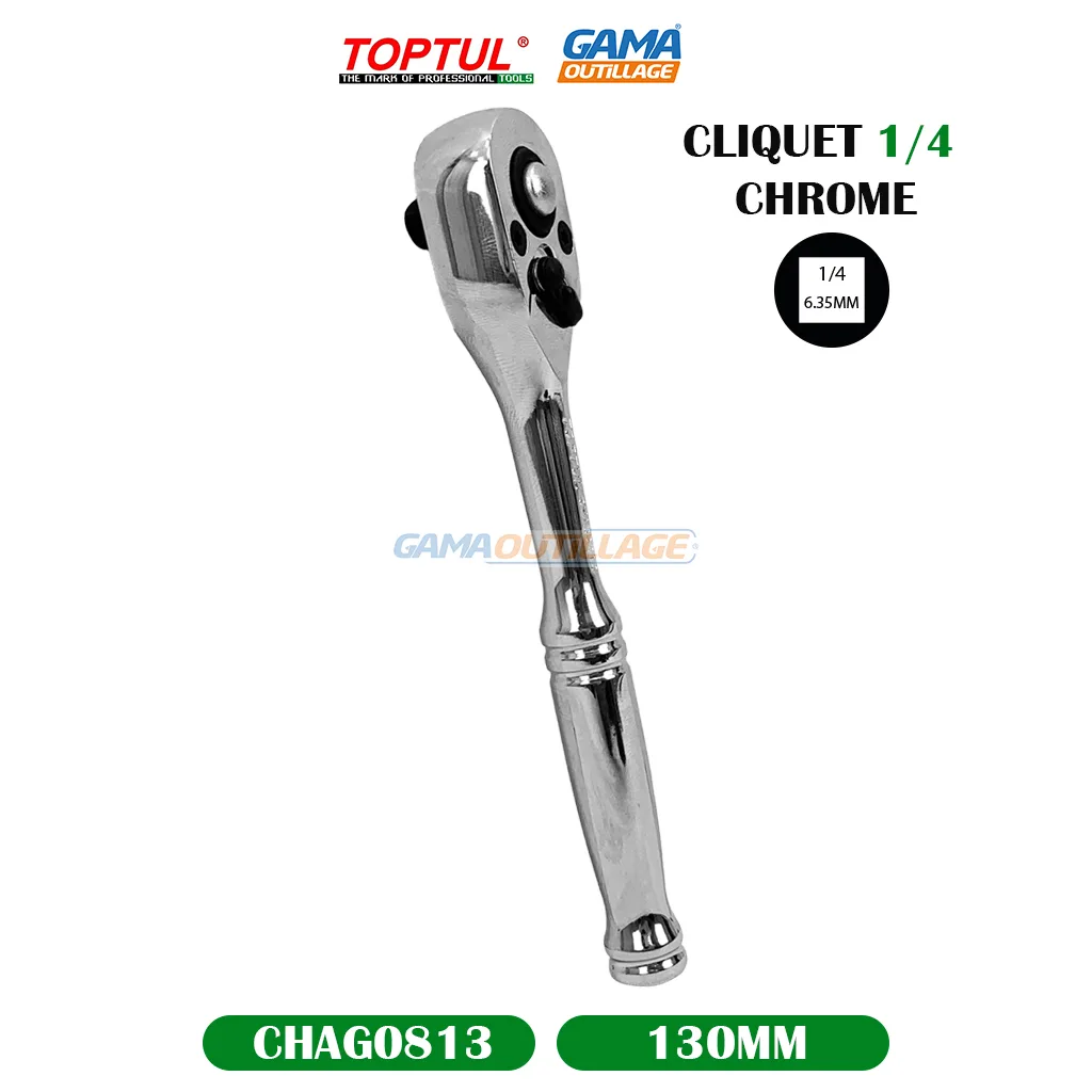 CLIQUET 1/4 CHROME TOPTUL – Image 5