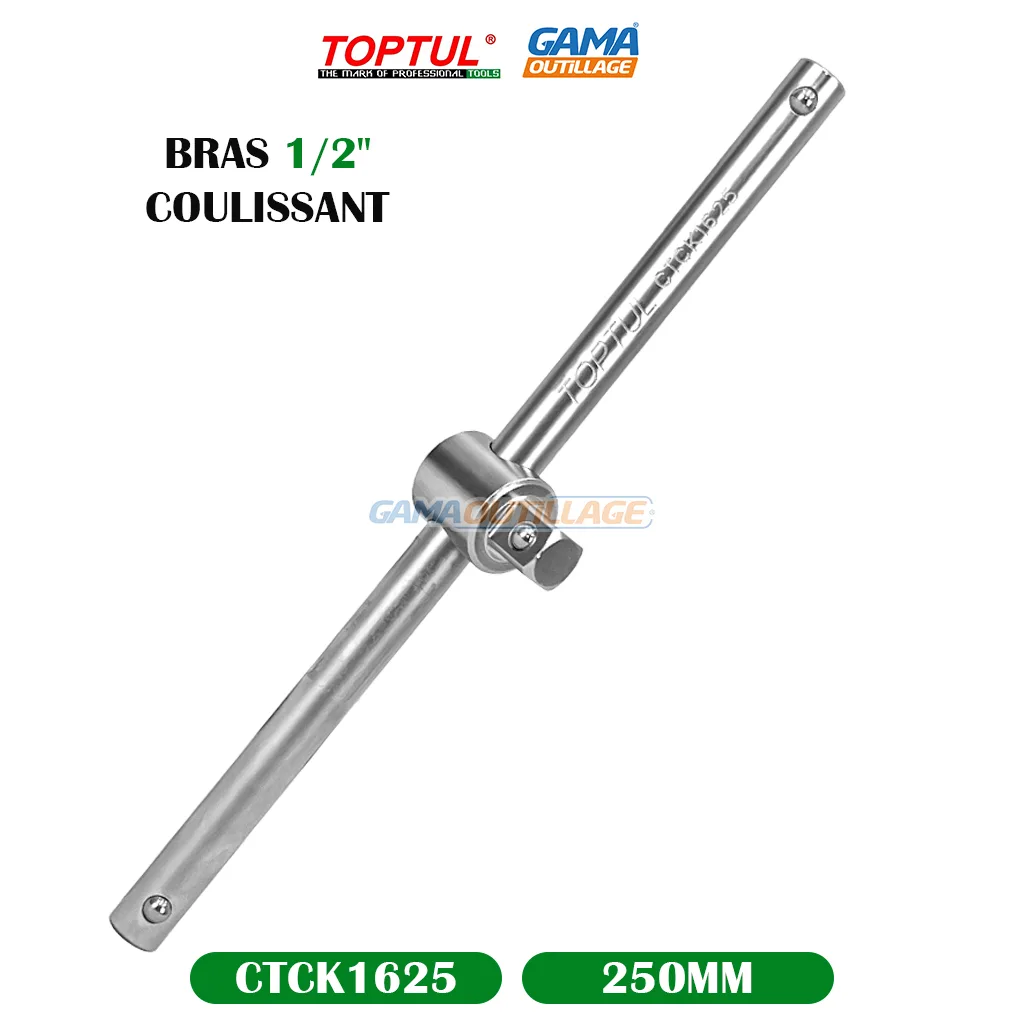 BRAS 1/2" 250MM COULISSANT TOPTUL – Image 4
