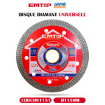 DISQUE DIAM Ø 115MM UNIVERSELL EMTOP