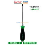 TOURNEVIS A FRAPPE PH2*150 TOPTUL – Image 5