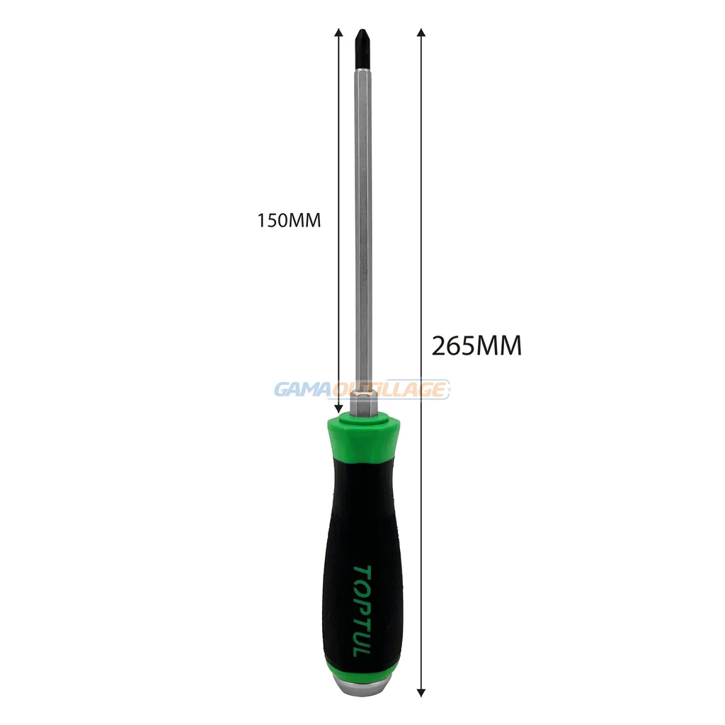 TOURNEVIS A FRAPPE PH2*150 TOPTUL – Image 2
