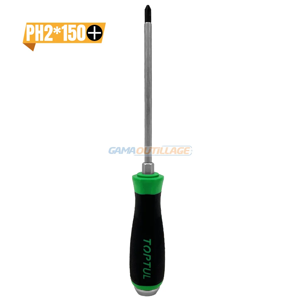 TOURNEVIS A FRAPPE PH2*150 TOPTUL – Image 1
