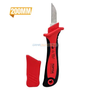 COUTEAU ELECTRICIEN A LAME DROITE TOPTUL