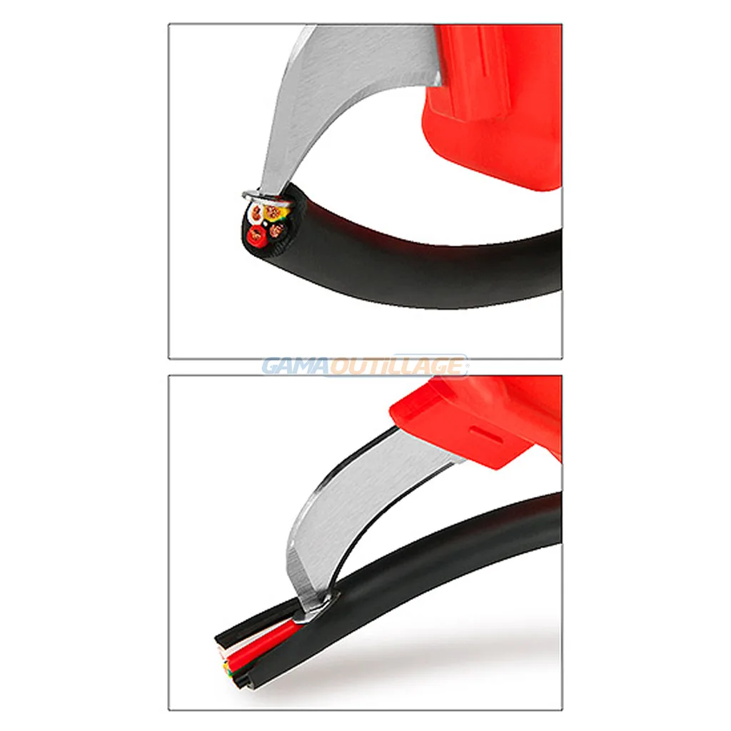 COUTEAU ELECTRICIEN A LAME COUDEE TOPTUL – Image 4