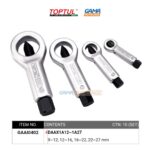 CAISSE CASSE ECROUX 04PCS TOPTUL