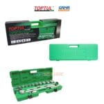 CAISSE A DOUILLE 3/4 12PANS 17PCS TOPTUL