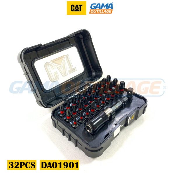 COFFRET A EMBOUTS 32PCS CATERPILLAR