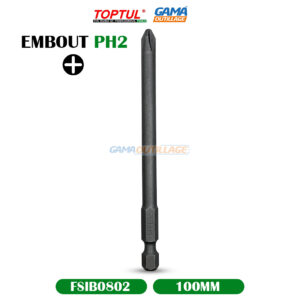 EMBOUT PH2*100 MM TOPTUL
