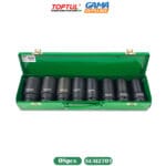 CAISSE DOUILLE A CHOC 3/4 08PCS TOPTUL