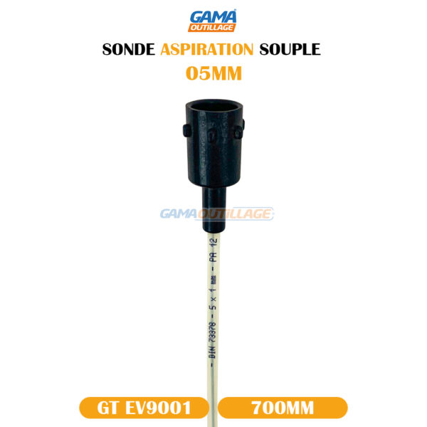 SONDE ASPIRATION SOUPLE 05MM 700MM