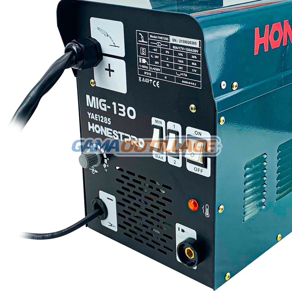 POSTE A SOUDER MIG 130A HONESTPRO – Image 2