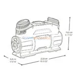 COMPRESSEUR AUTO 12V 200W CROWN – Image 4