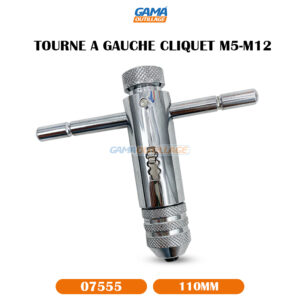 TOURNE A GAUCHE CLIQUETM5-M12 110MM GS OPTIMUS