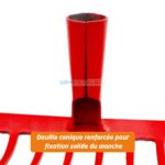 RATEAU ROUGE 16 DENTS 36CMBELLOTA – Image 3