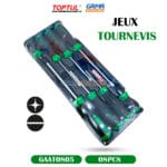 JEUX TOURNEVIS 08PCS TOPTUL