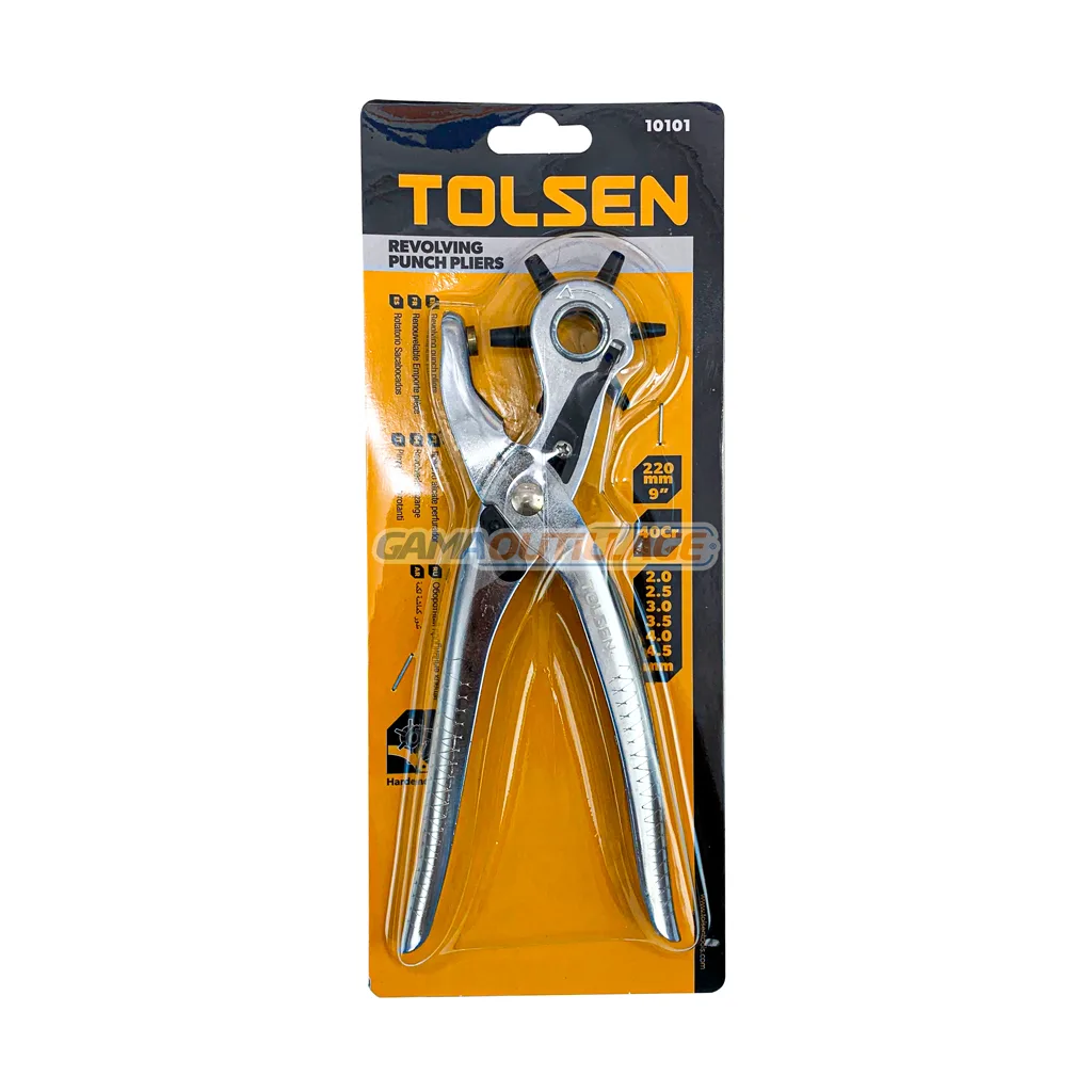 PINCE A POICONNER CUIRE ROTATIVE 220MM TOLSEN – Image 2