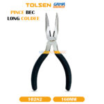 PINCE BEC LONG COUDEE 160MM TOLSEN