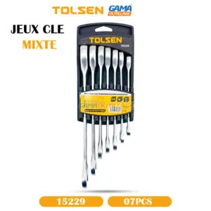 JEUX CLE MIXTE 07PCS TOLSEN