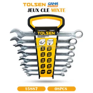 JEUX CLE MIXTE 08PCS TOLSEN