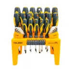 JEUX TOURNEVIS SUR SUPPORT 44PCS TOLSEN – Image 2