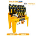 JEUX TOURNEVIS SUR SUPPORT 44PCS TOLSEN
