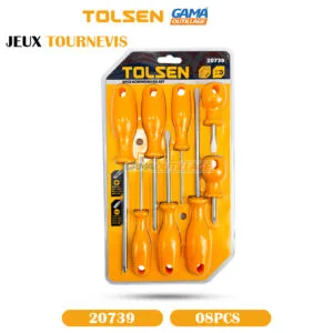 JEUX TOURNEVIS 08PCS TOLSEN